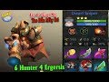 Auto chess Mobile - 6 Hunter 4 Egersis Với Nhà Tiên Tri Vũ Trụ "Chần Dần" Gánh Team