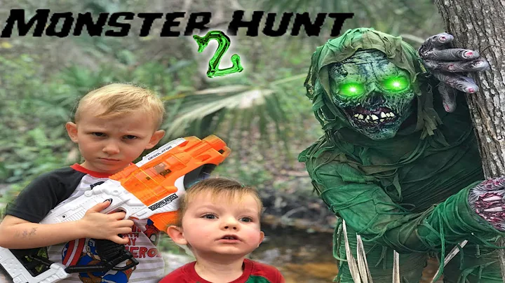 Monster Hunt 2 The Creature Returns! Nerf Battle Against Backyard Creature!! - DayDayNews