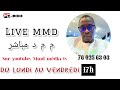 Live mmd sur mmd media tv avec mamadou mansour diop