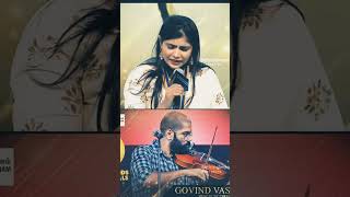 96 Movie Kaathalae Kaathalae Live Performance By Chinmayi & Govind Vasantha