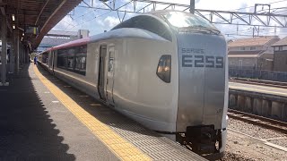 特急しおさい10号E259系 車窓 銚子→千葉・東京/ 総武本線 銚子1011発