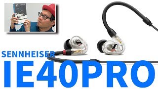 SENNHEISER大好きスタッフが紹介する IE 40 PRO！