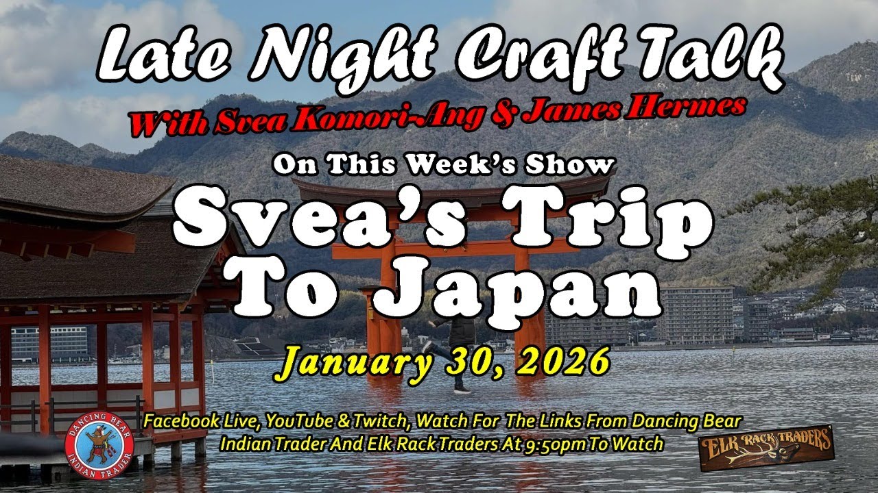 Late Night Craft Talk, "Svea's Trip To Japan," January 30, 2026 📱