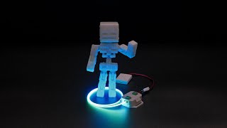 3D Hangouts – Pi Thermal Camera, Noodle Booster and Minecraft Skeleton