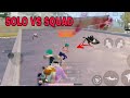 SOLO VS SQUAD 😲 GAMEPLAY DANGER SKILLS SABSE OP 🥱