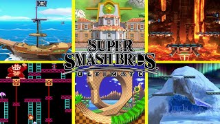 SUPER SMASH BROS. ULTIMATE - All Brawl Stages