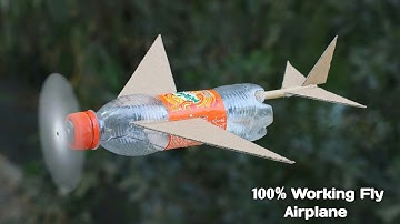 How to make a airplanes from using bottles | Making aeroplane from bottles brings unexpected results