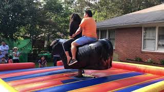 Mejor Monta En Toro Mecanico En Pareja