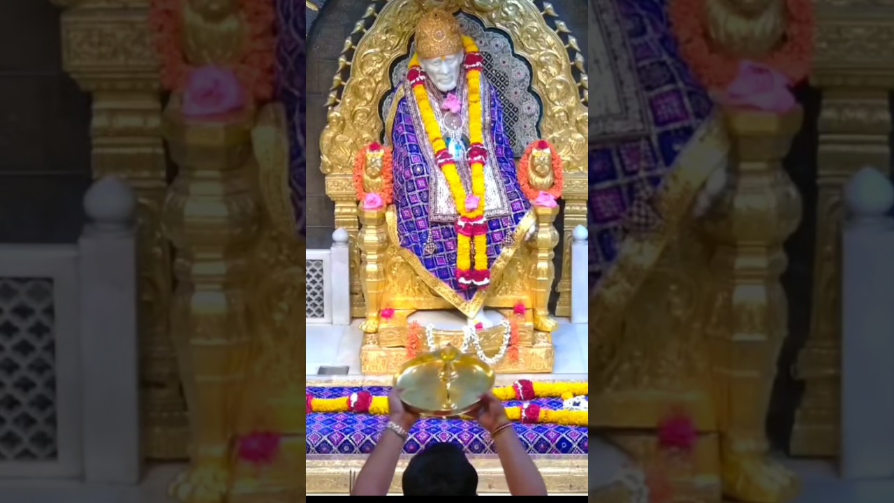🙏🪔Sai Baba Aarti🪔🙏 #saibabavideos #saistatus #saibabasongs #saibaba #omsairam #saibhajan #sai #aarti