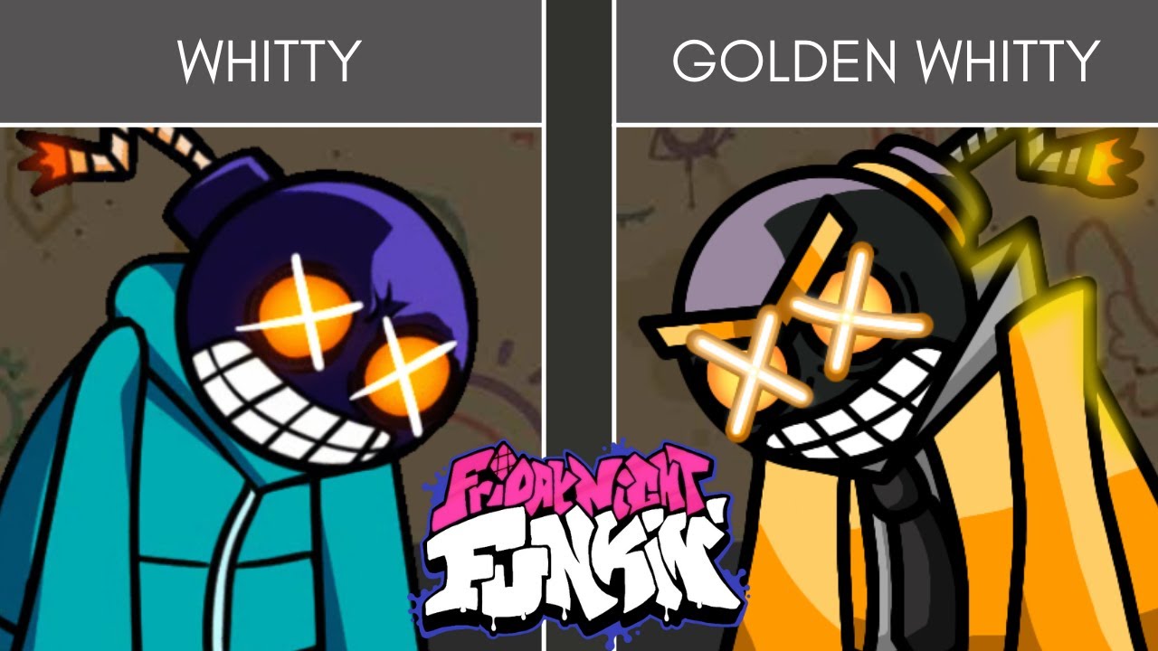 Golden Ballistic Whitty - Friday Night Funkin Mod Fanart - YouTube