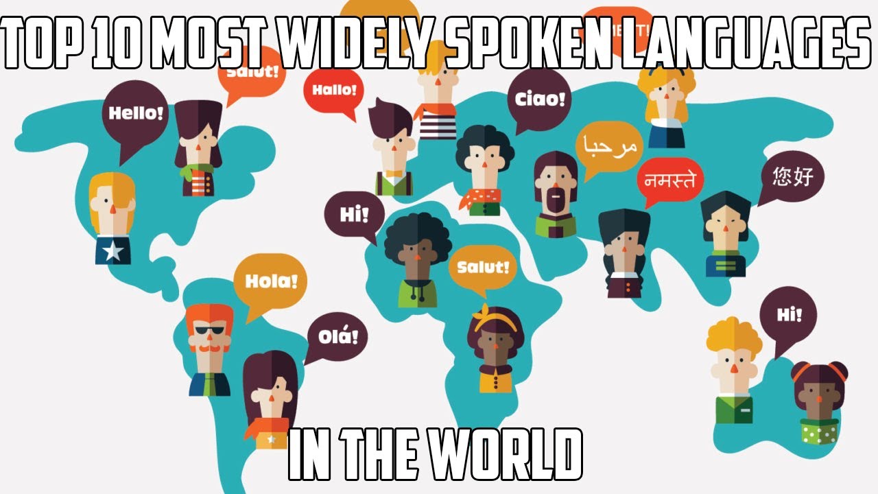 Top 10 Most Widely Spoken Languages In The World
