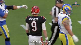 Joe Burrow Introduces Himself to Stars on Rams Defense: \\