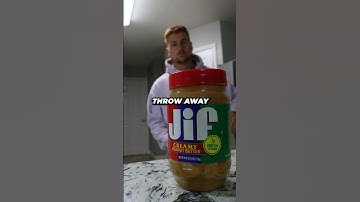 GOOI JE POT PINDAKAAS NIET WEG 😤❌ #Shorts