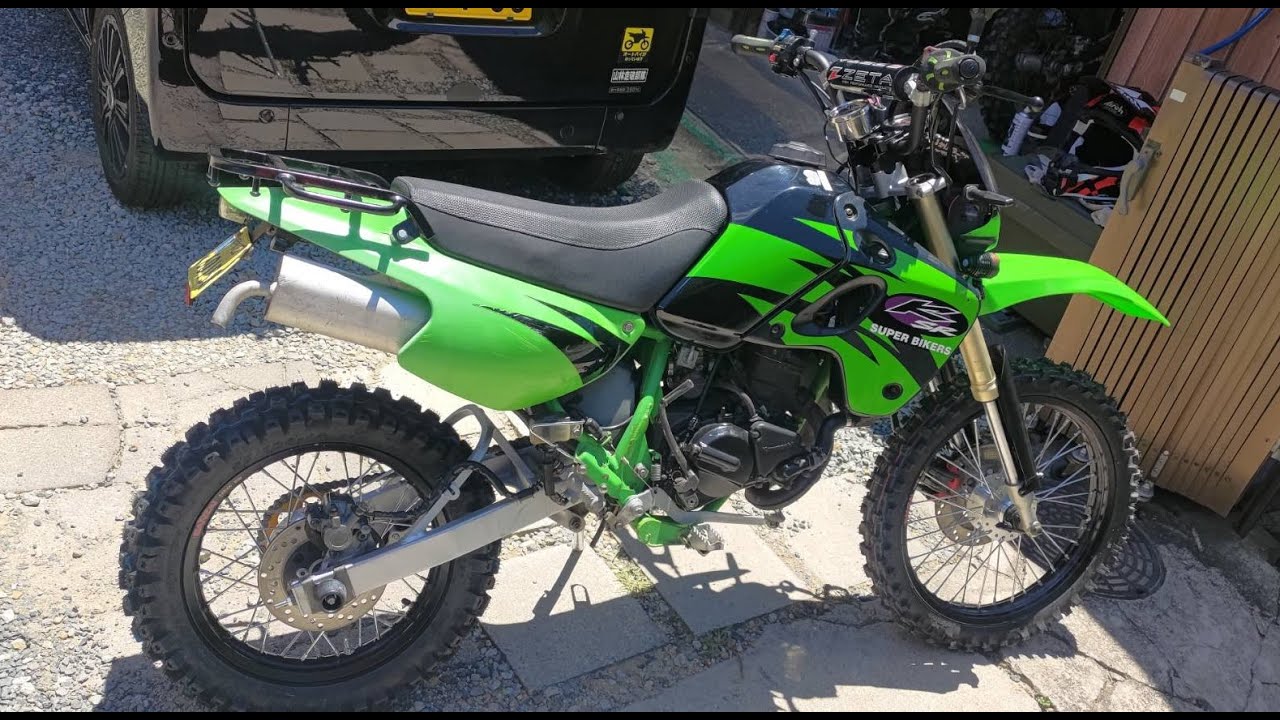 KSRはオフロードバイク [KSR-Ⅱ インチアップ]