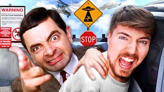 MrBeast \& MrBean spent 24 Hours at Area 51