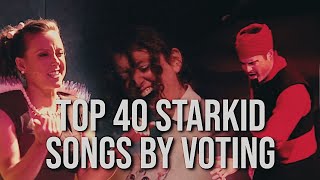 top 40 starkid songs by voting