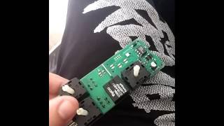 04 Mazda3 window wont go down, Window switch