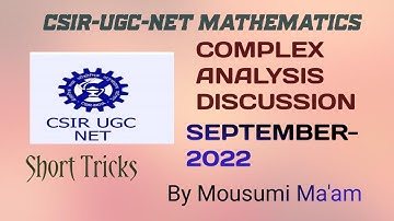CSIR NET-SEPTEMBER 2022|COMPLEX ANALYSIS|short tricks, #csirnet