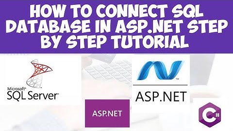 How to Connect sql Server database in ASP.NET Step by Step Tutorial |Clever Learning