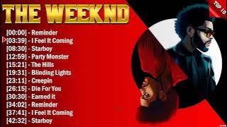 The Weeknd Top 10 Hits All Time - Hot 10 Songs This Week 2024