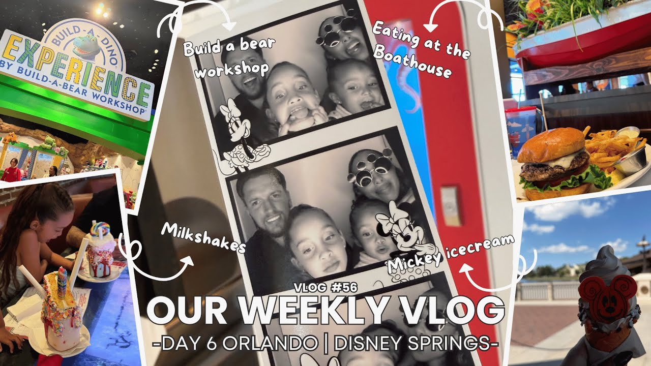 Vakantie Orlando | Dag 6 - Disney Springs | VLOG #56