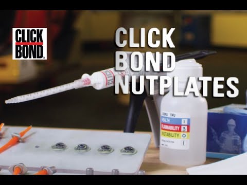 Click Bond - Installation of a Nutplate