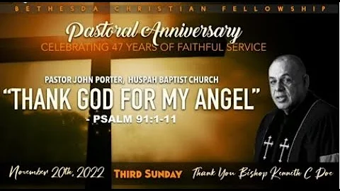 Thank God for My Angel - Pastor John Porter