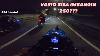 GILANYA VARIO SOHC BISA NGIMBANGIN CC250 | Feat @kingruckie | PASUKAN MATIC VS PASUKAN 250