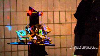 Fract(Pe)tal : fractal interactive installation