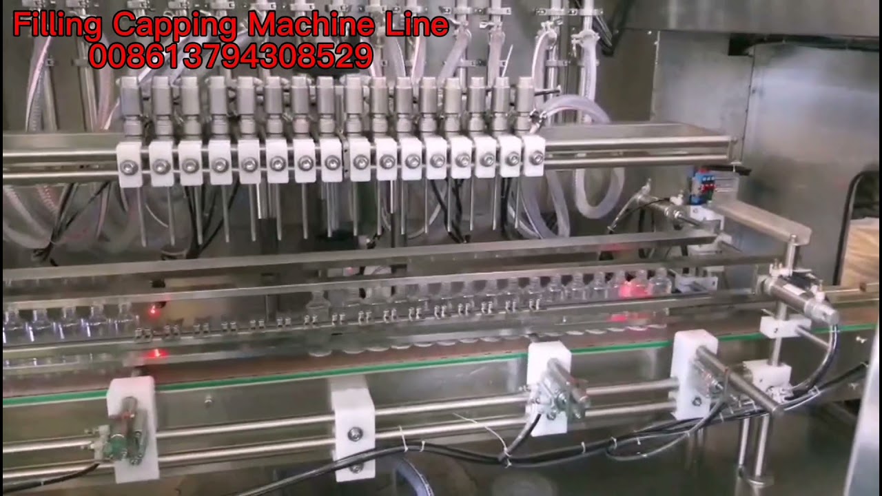 1000ml Adjustable Liquid Filling Machine For Detergent Hand Sanitizer Hand Rub