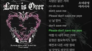 Please Don't Save Me -  Acy blu.            Love Is Over