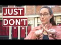 What NOT to do in Amsterdam // Advice from a resident