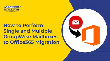 How to Perform Single and Multiple GroupWise Mailboxes to Office365 Migration