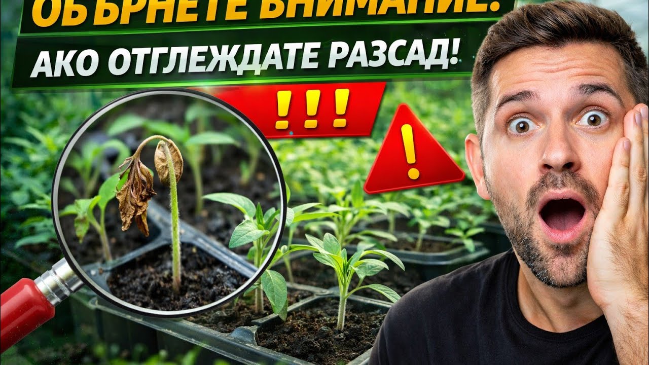 Обърнете внимание на тези неща, ако отглеждате разсад!