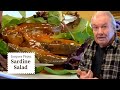 Quickest healthy lunch recipe  jacques ppins sardine salad   cooking at home   kqed