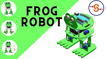 Frog Robot DIY  Arduino Uno Based Robotics Kit