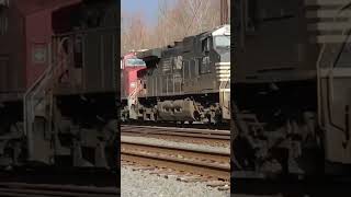 CSX B816 rerouted ethanol train with foreign power