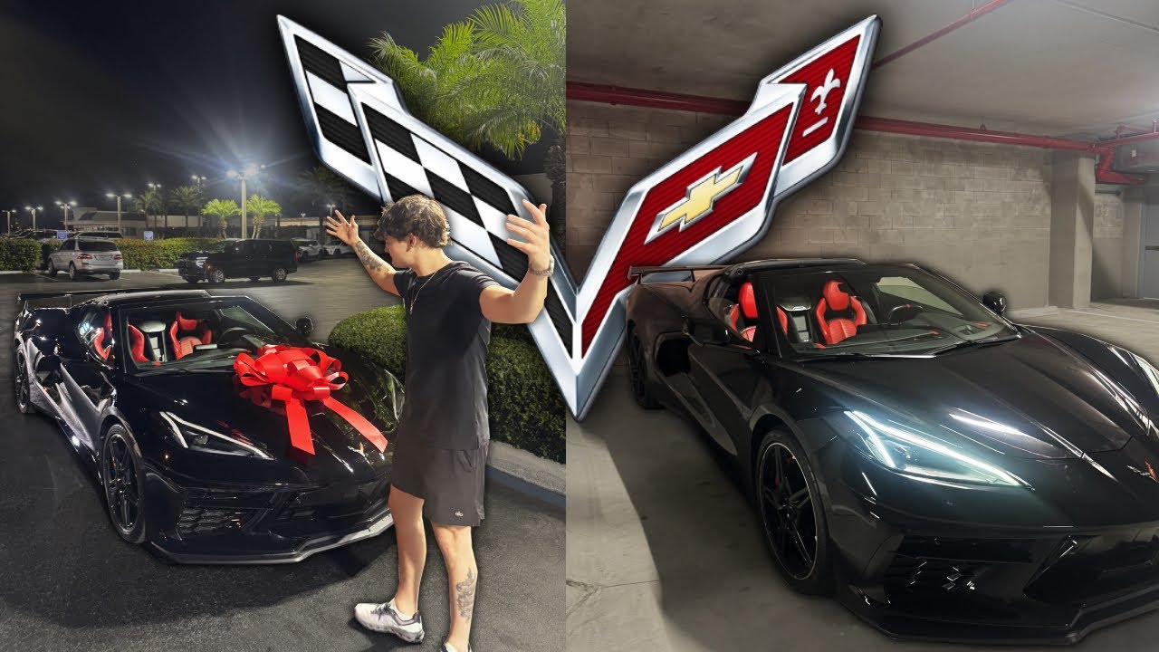 Buying My Dream Car At 20 Years Old | C8 Corvette - YouTube