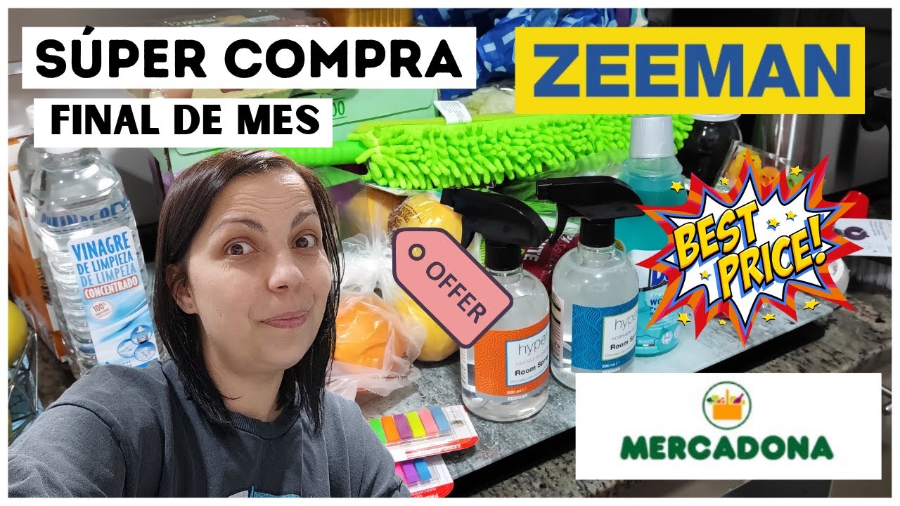 compra-mercadona-zeeman-bazar-chino-youtube