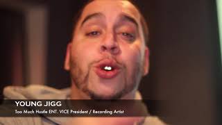 TooMuchHustle Ent. Presents -HardestOut- instudio bts w/ Young Jigg feat. Hell Rell