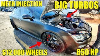 TOTAL AUCTION STEAL! 850 HP APR Built Audi RS7 Hiding $30,000 In Mods! We Tested 060 MPH!