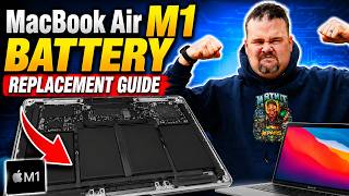 MacBook Air M1 2020 A2337 Battery Replacement Guide