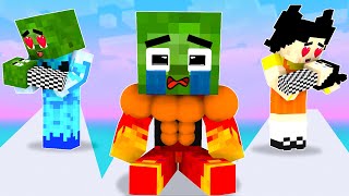 Monster School : Zombie x Squid Game Doll Bad Father - Minecraft Animation