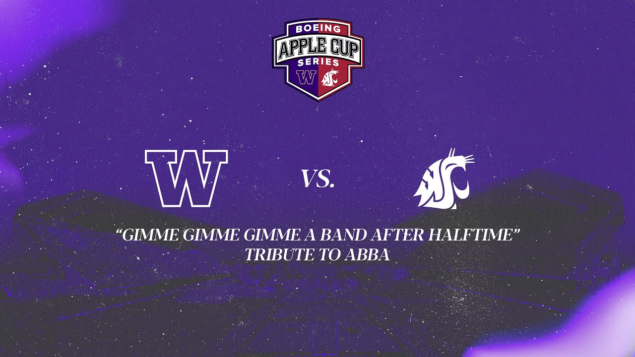Husky Marching Band | Washington vs Washington State | Tribute to ABBA