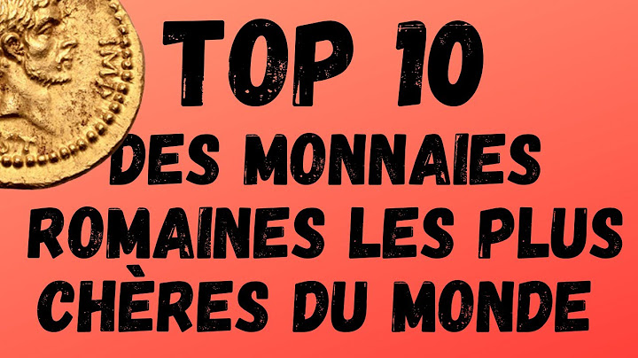 TOP 10 des monnaies Romaines les PLUS CHÉRES du Monde + BONUS en fin de vidéo !!