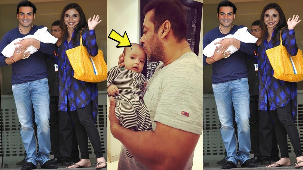 Salman Khan's Grand Welcome as Arbaaz Khan & Sshura Khan blessed with a Baby Boy!