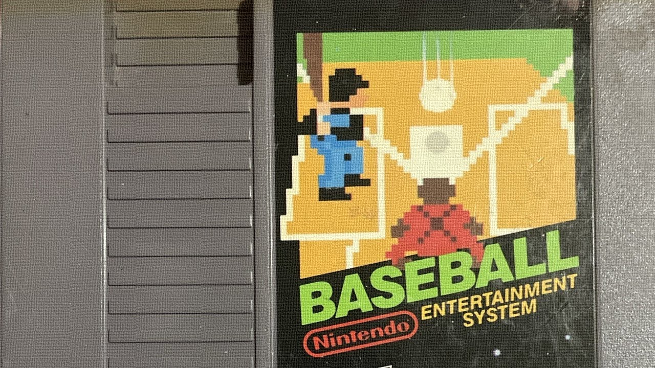 Nintendo's Black Box Baseball Was A Clone - YouTube