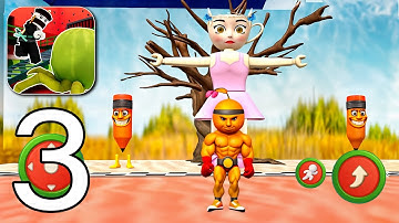 Lin Gang Melon Prison - Gameplay Walkthrough Part 3 - Squid Challenge (Android, iOS)