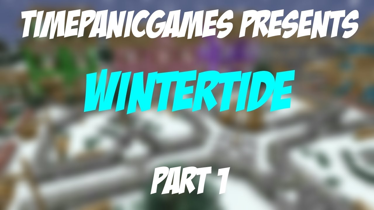 Minecraft - Wintertide (adventure map) - part 1 - Something Christmasy