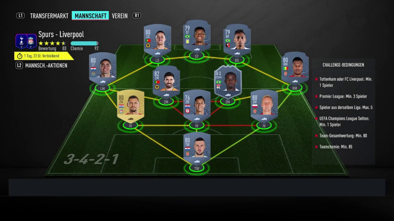 FIFA 20 | THROWBACK UCL MARQUEE MATCHUPS | SPURS - LIVERPOOL | SOLUTION | SBC